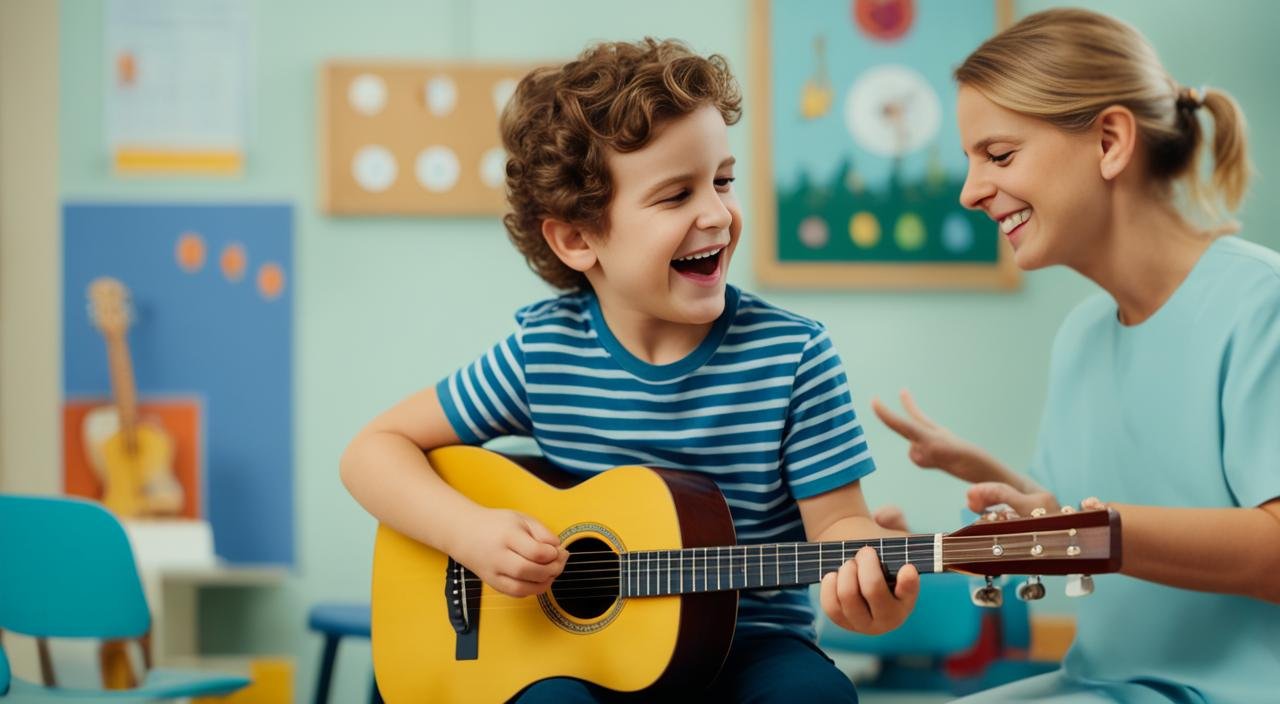 How To Teach A Child To Play Guitar