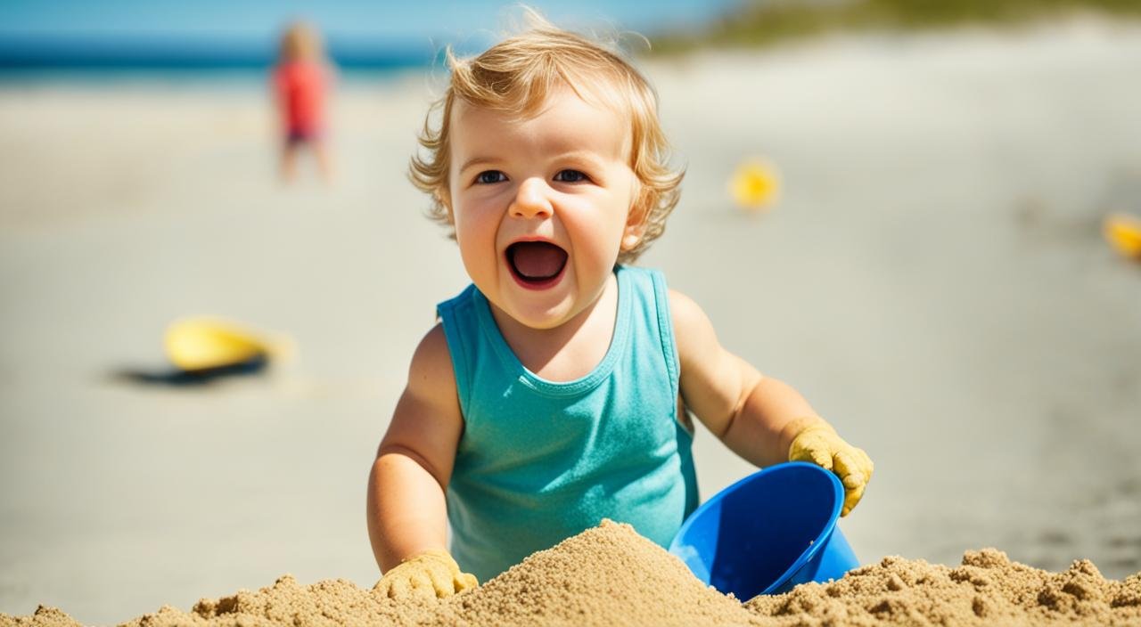how to stop a child eating sand
