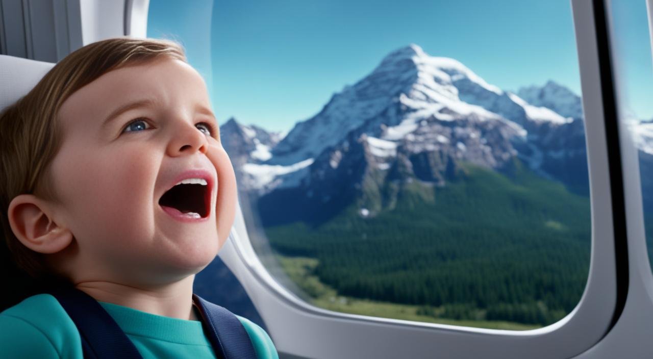 How to stop Child's Ears Popping on a Plane