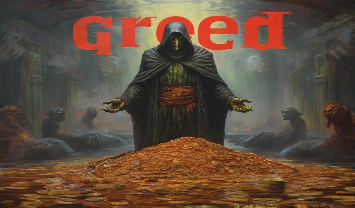 how to explain greed to a child