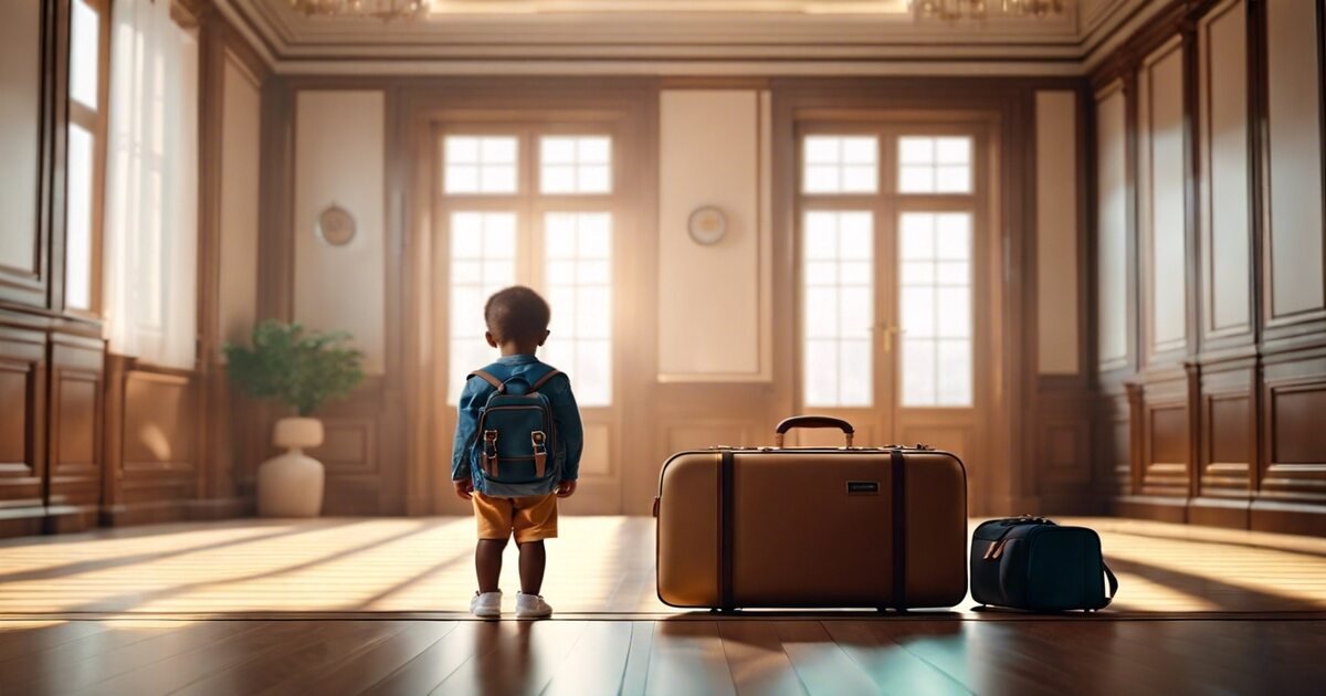 how to tell a foster child they are leaving