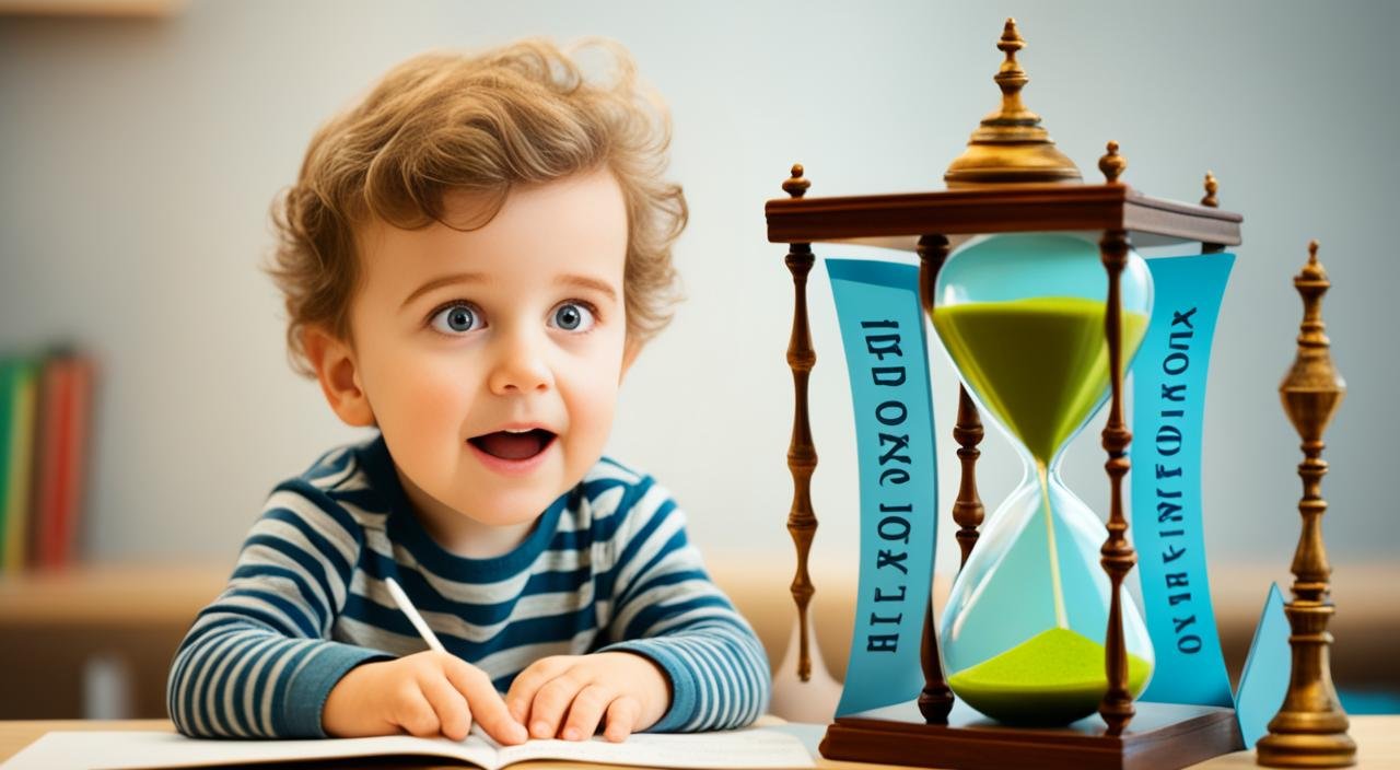 How do you explain before to a child?