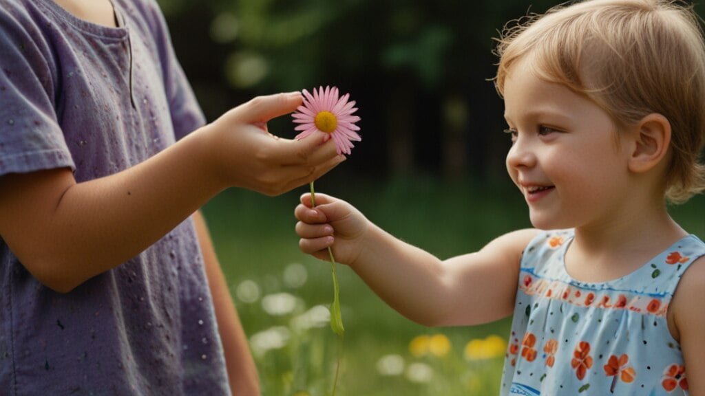 How do you explain please to a child