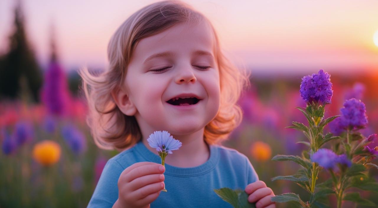 What are the 5 senses that children learn through?