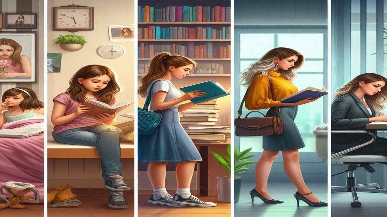 What is female adolescence called?