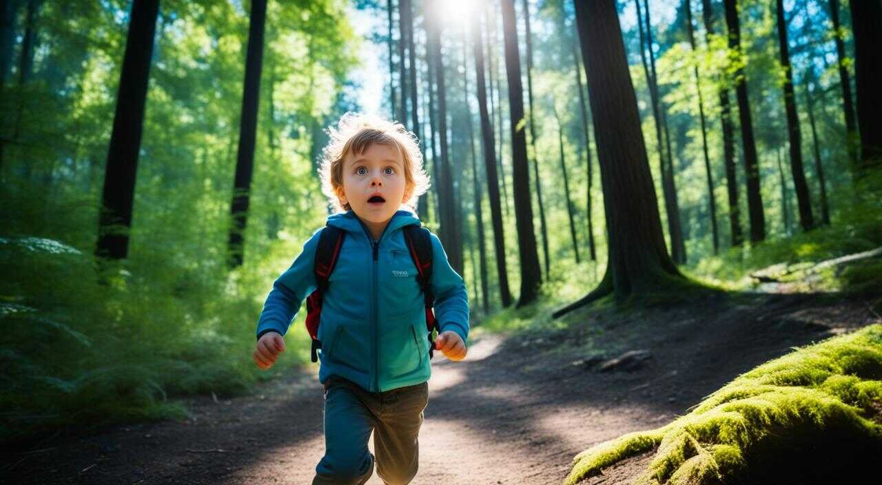 How do you discipline a child who runs away?