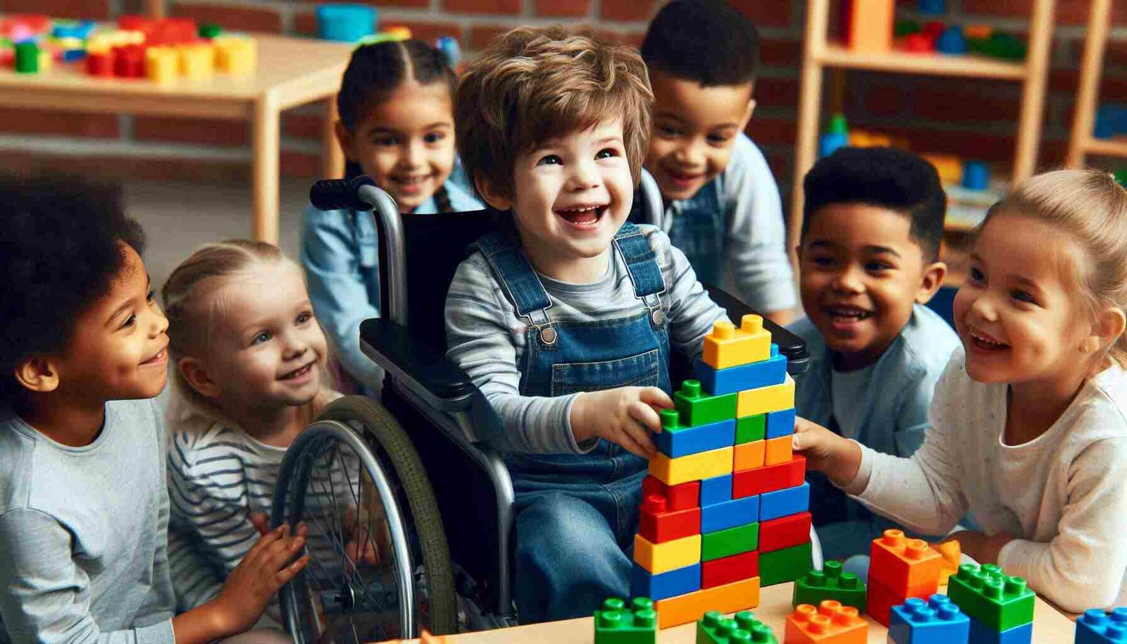 How do you engage with a special needs child?