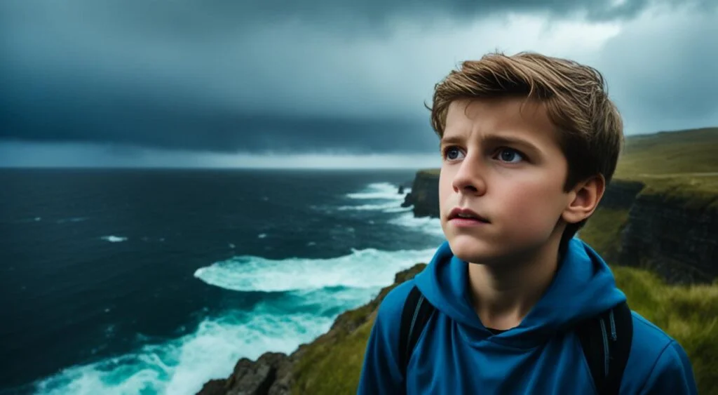 What age do boys start getting moody?