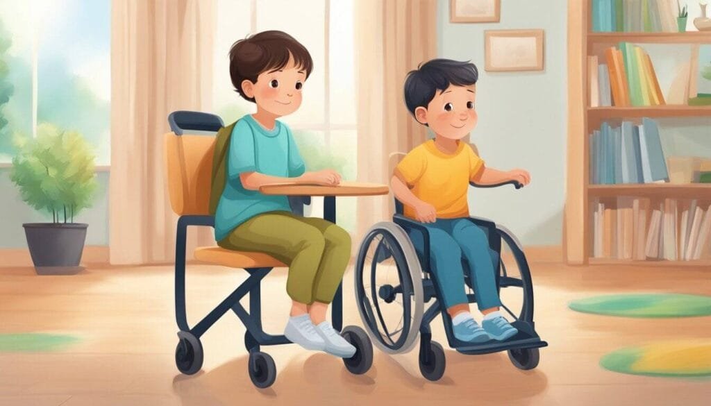 How do you approach a child with special needs?