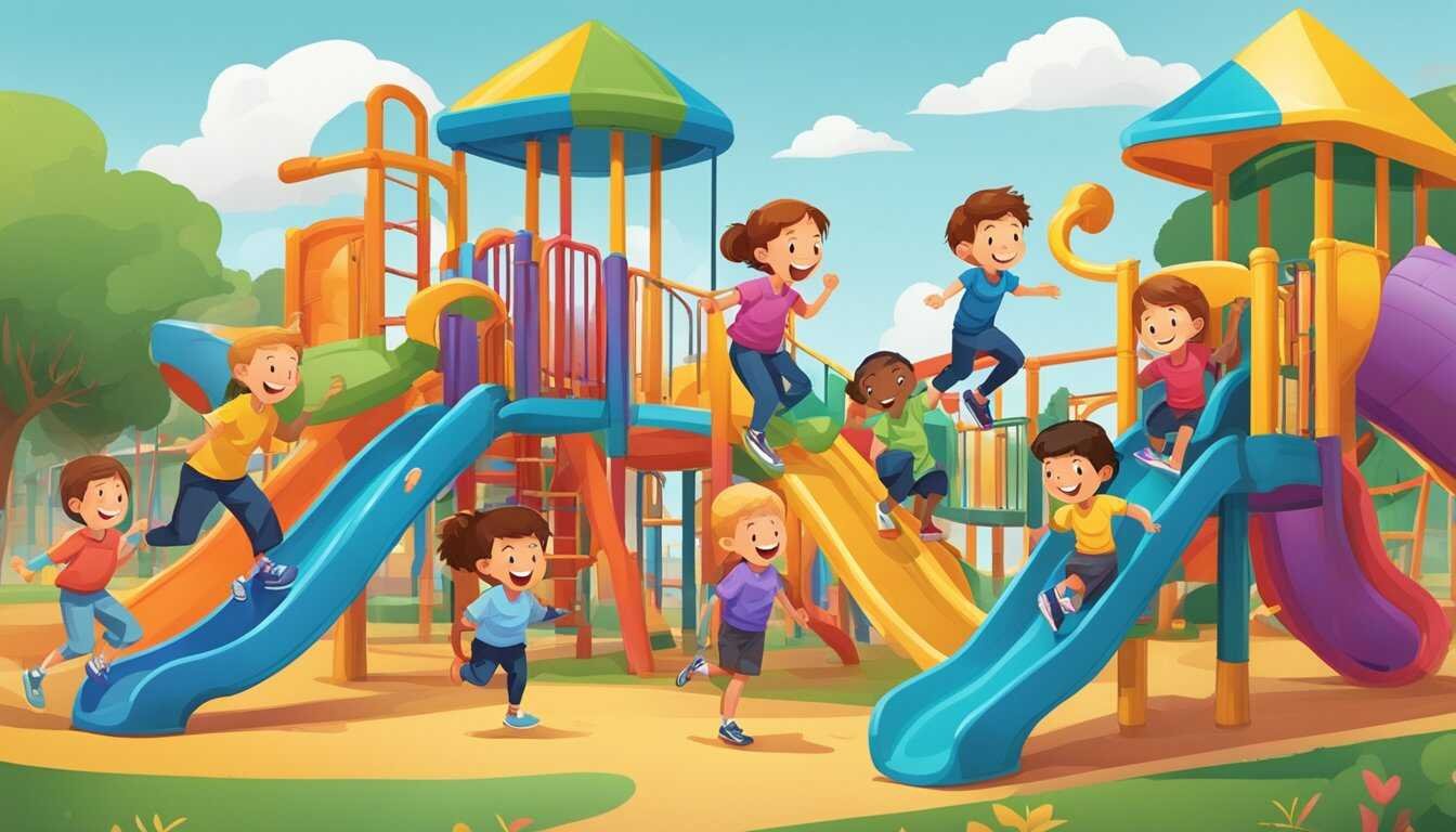 What are three describing words for kids?