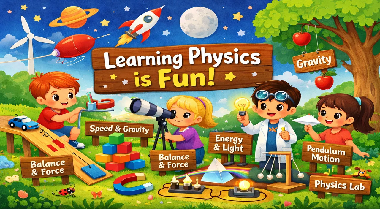 Can a Child Learn Physics? Why Early Scientific Exposure Matters More Than You Think