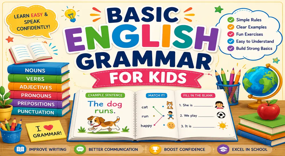 Basic English Grammar for Kids